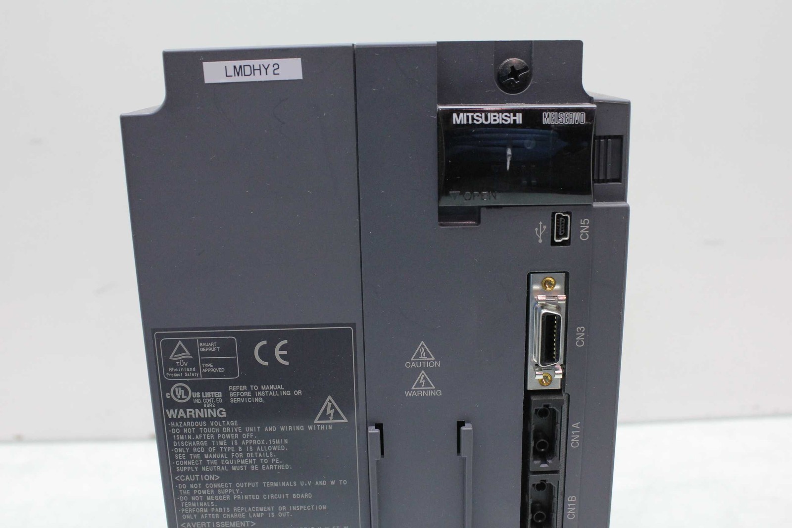 Mitsubishi MR-J3-500B Servo Drive w LM-H2 Linear Magnetic Motor - Used - Image 9