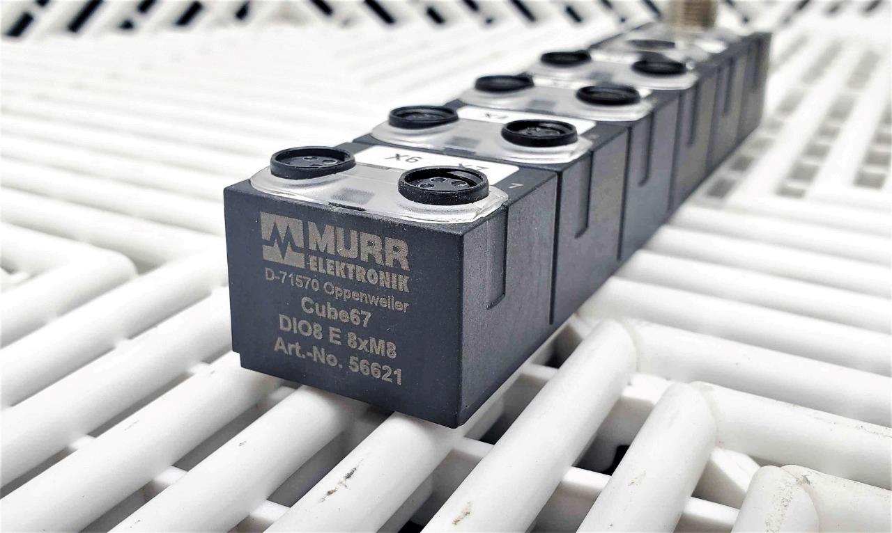 Murr Elektronik 56621 CUBE67 DIO8 E 8XM8 Fieldbus Expansion Module - Used - Image 9