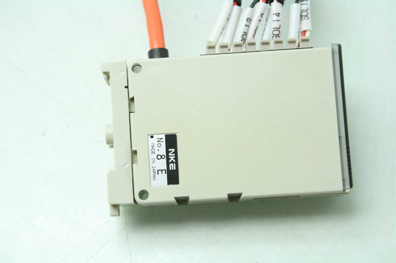 NKE C1P-H08P Digital Output Terminal Module with Cables 8 Output Points 24V DC - Used - Image 9