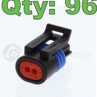 New (96) Aptiv 12162195 Metripack 150 Series, 2-Way Sealed Female Connector - New