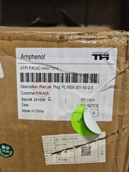 New Amphenol PL182X-301-50-2-5 PowerLok G2 Connector AC-HA011010 - New - Image 3