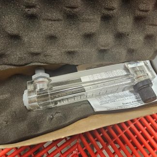New Blue White F-550 Flow Meter 0.025 - 0.25 GPM 1/4" NPT F-55250GA - New