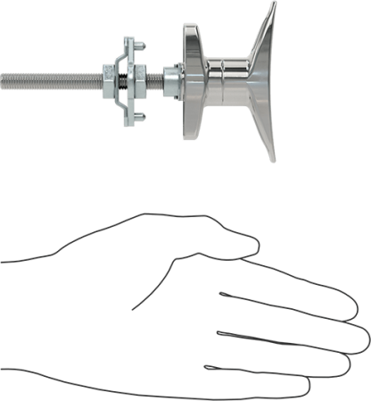New McMaster 1210A72 T-Handle Keyed Cam Lock Adjustable Latching Distance CCW - New - Image 10