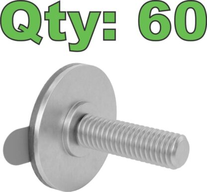 New McMaster 91206A130 Adhesive Backed Zinc Plated Stud M6 x 1 Thread 20mm Long - New - Image 7