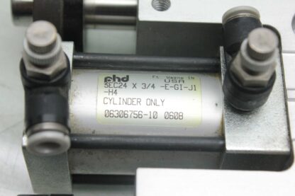 PHD SEC24X3/4-E-GI-J1-H4 Pneumatic Dual Rod Slide Table - Used - Image 21