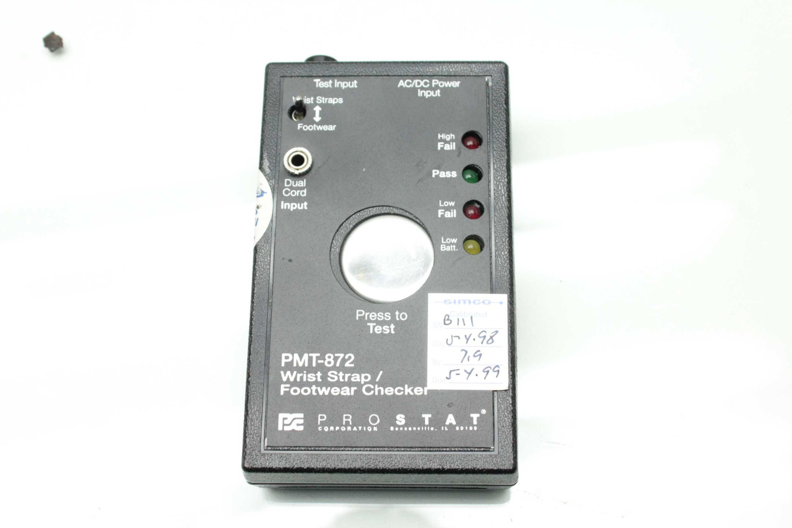 ProStat PMT-872 Wrist Strap/ Footwear Checker Set With Probes & Accessories - Used - Image 12
