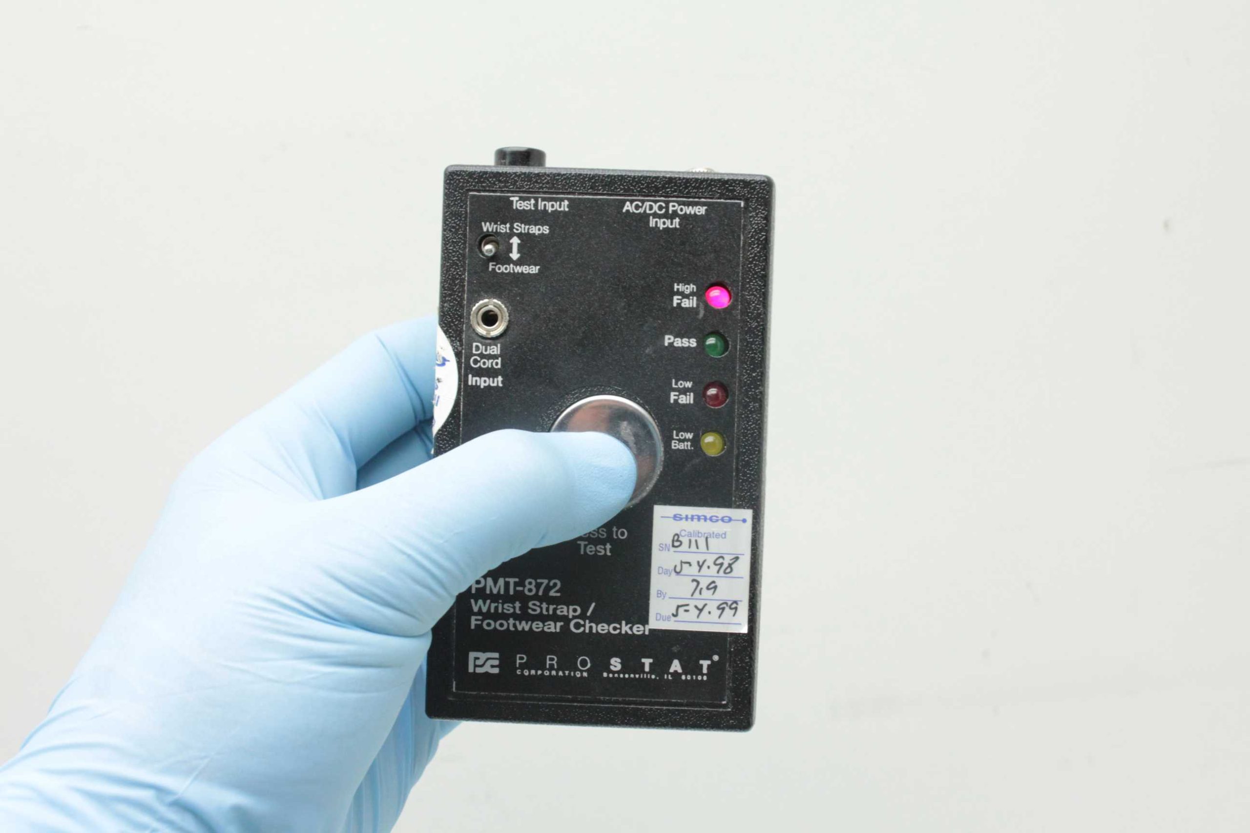 ProStat PMT-872 Wrist Strap/ Footwear Checker Set With Probes & Accessories - Used - Image 13