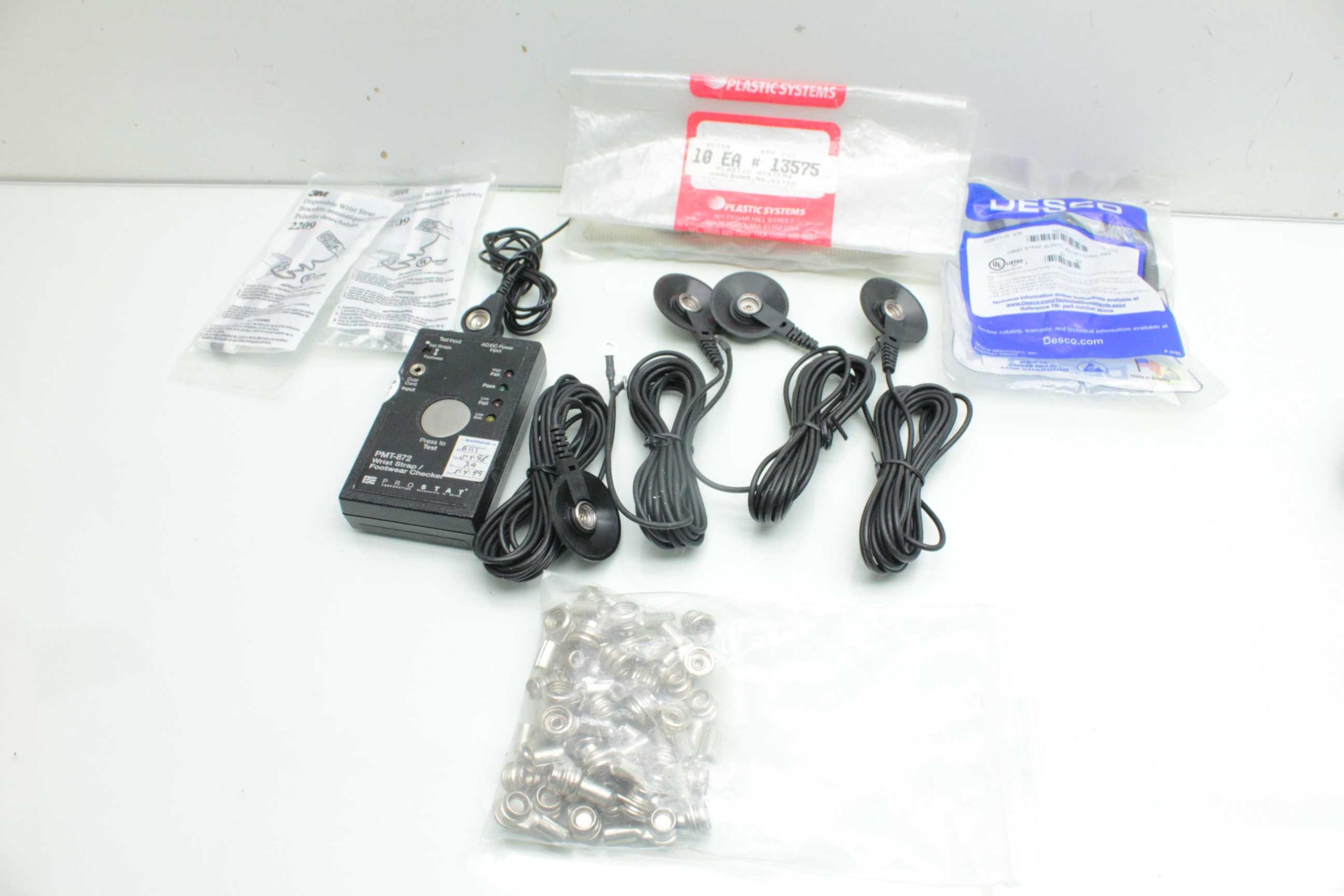 ProStat PMT-872 Wrist Strap/ Footwear Checker Set With Probes & Accessories - Used - Image 19