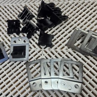 (Qty 10) New Panduit RTCM3EBL-L350 Cable Tie Mount with RTCBES10-TL Bracket - New