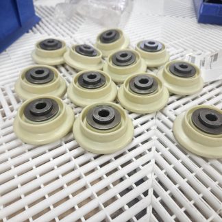 (Qty 12) New Intelligrated 7530605 Idler Bearing Pulley Sheave 1/2" Hex Shaft - Used