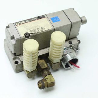 SMC NUS4114-0009D / 24VDC Solenoid Valve / Class 1 / 150PSI Max Pressure - Used