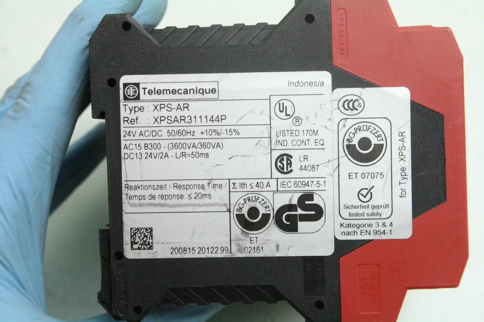 Schneider XCS-ZR5912 Coded Magnetic Interlock Set XC-ZR1 Safety Control XPS-AR - Used - Image 5
