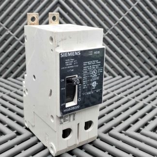 Siemens HGB2B020B Circuit Breaker 20A 2-Pole 600V - Used