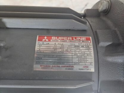 Sumitomo CQTM52-50FV+7.5-1-T-T-S1243-B Hydraulic Coolant Pump 7.5 kW - Used - Image 11