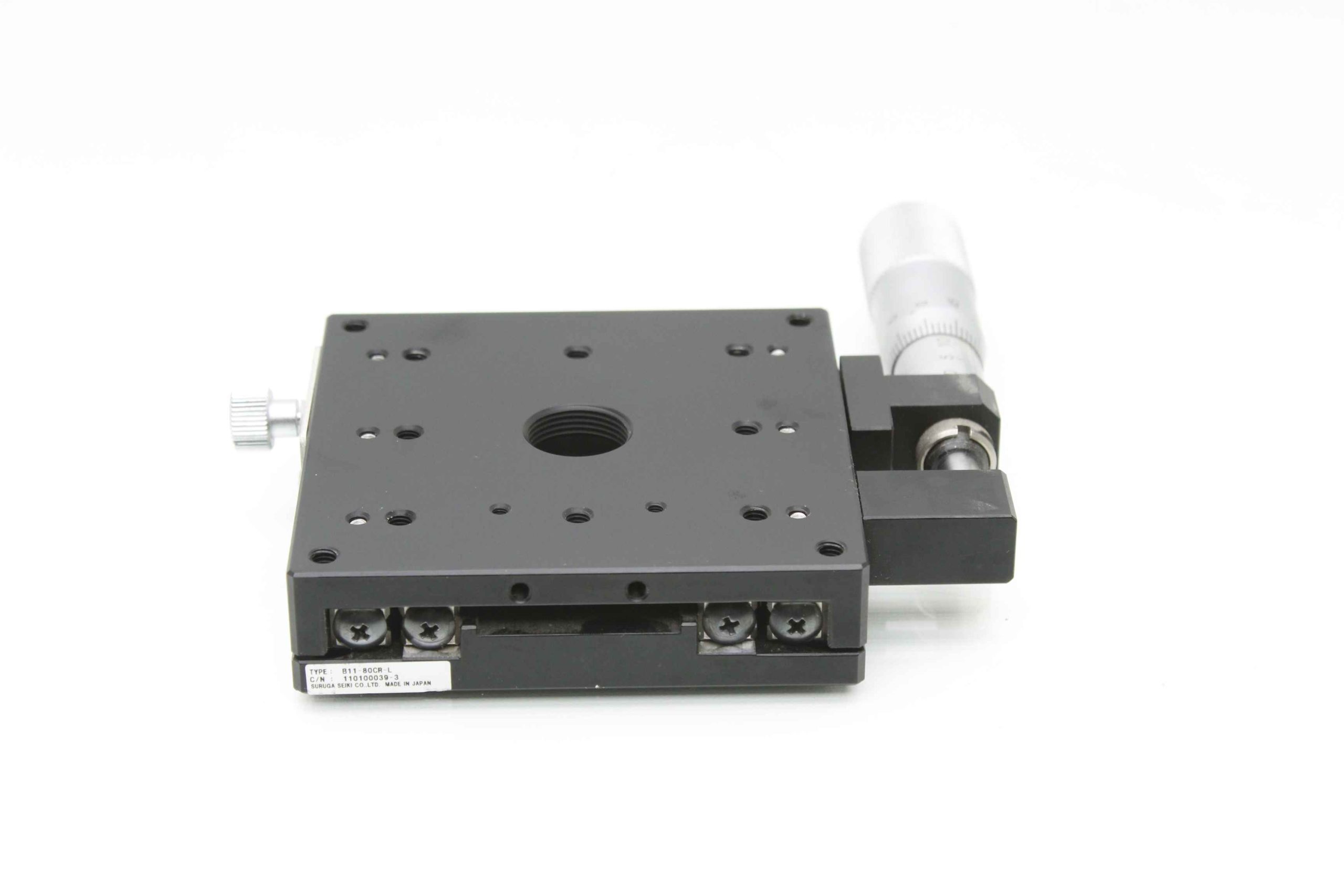 Suruga Seiki B11-80CR-L Cross Roller Precision Guide Stage 80mm - Used - Image 11