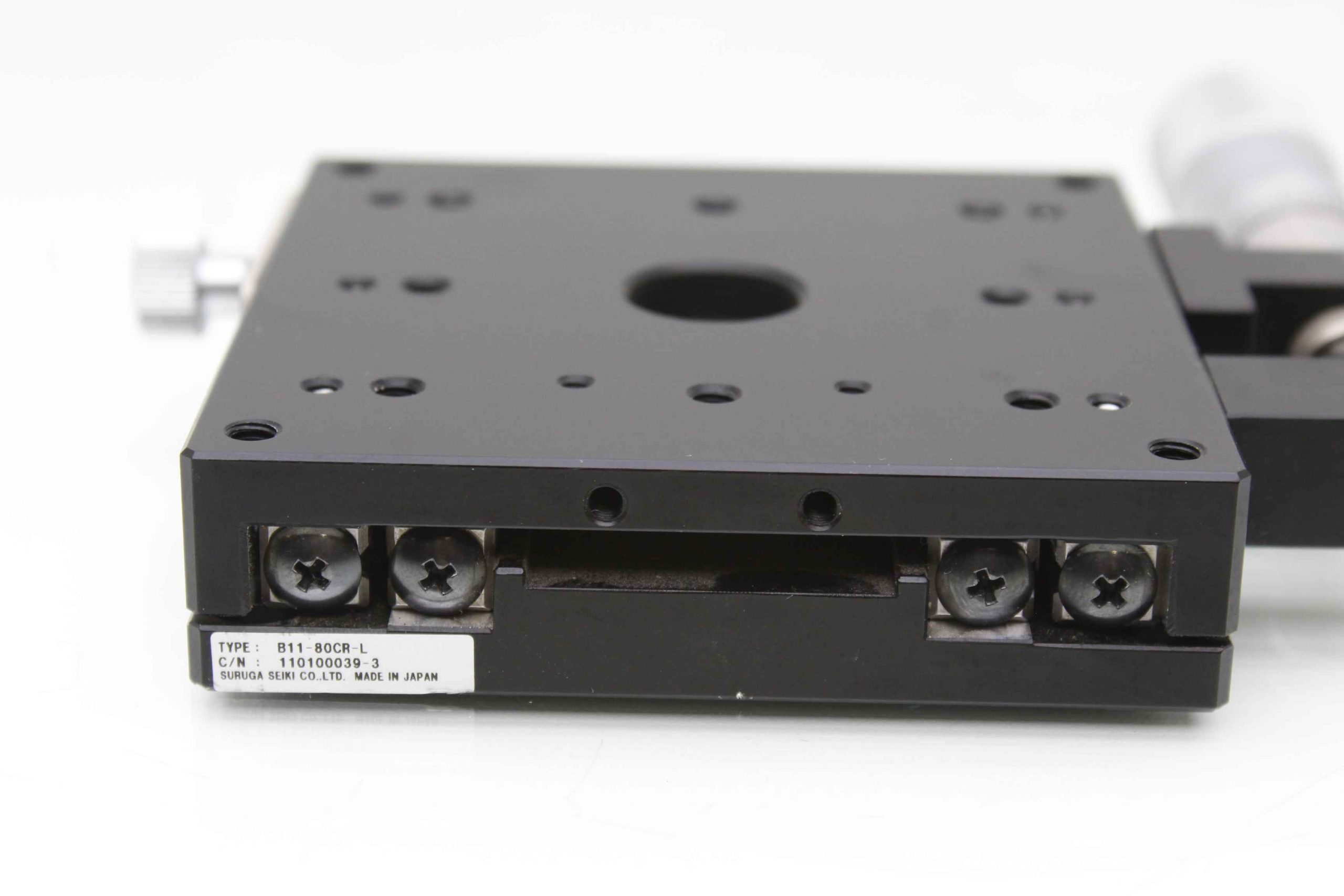 Suruga Seiki B11-80CR-L Cross Roller Precision Guide Stage 80mm - Used - Image 12