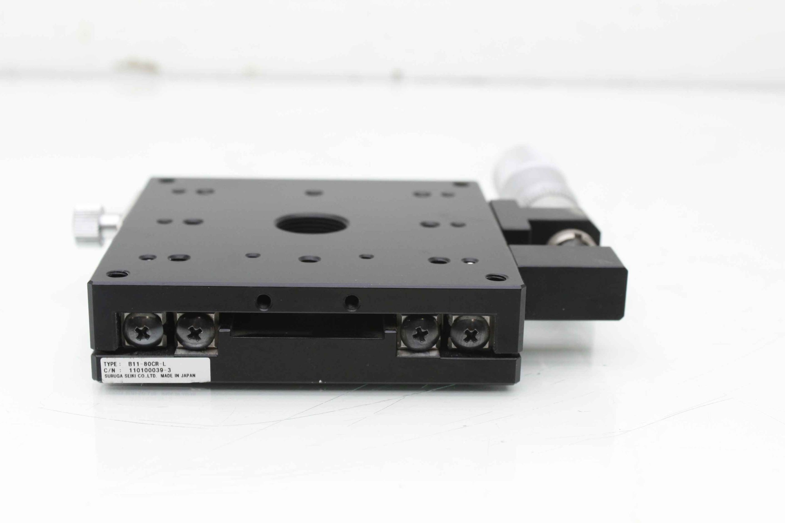 Suruga Seiki B11-80CR-L Cross Roller Precision Guide Stage 80mm - Used - Image 14