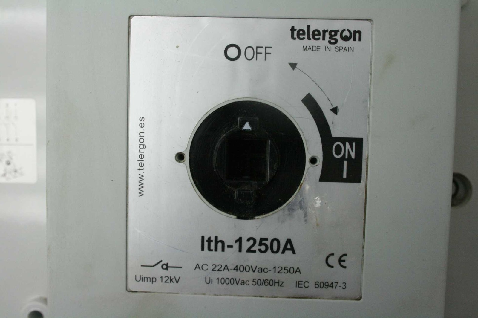 Telergon S5-12503PS0 Three Pole Disconnect Switch 400V AC @ 1250A - Used - Image 5