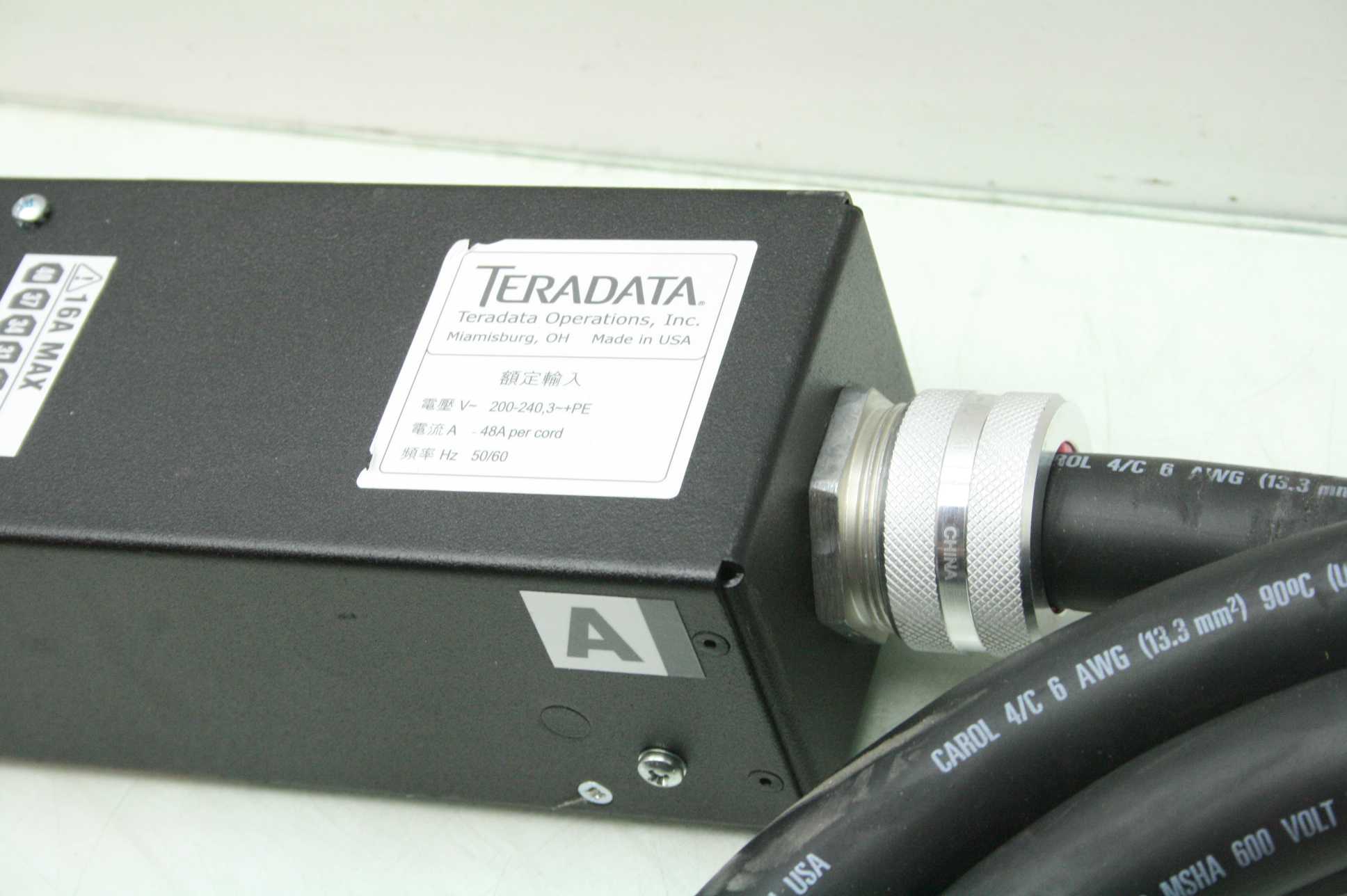 TeraData 315-0610807 PDU, 6-Outlet Power Strip 200-240V / 16A w/ Scame SCM460P9W - Used - Image 15