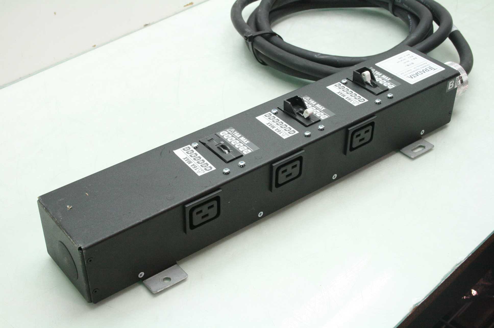 TeraData 315-0611054 PDU 3-Outlet Power Strip 200-240V 16A w/ Walther 230 306 - Used - Image 17