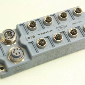Turck JBBS 57-E811 Eurofast Bus Stop 8-Port DeviceNet Junction Box - Used