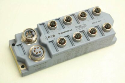 Turck JBBS 57-E811 Eurofast Bus Stop 8-Port DeviceNet Junction Box - Used