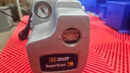 Yellow Jacket SuperEvac 93560 2 Stage Vacuum Pump 6 CFM, 115V AC - Used - Image 6