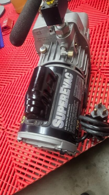 Yellow Jacket SuperEvac 93560 2 Stage Vacuum Pump 6 CFM, 115V AC - Used - Image 10
