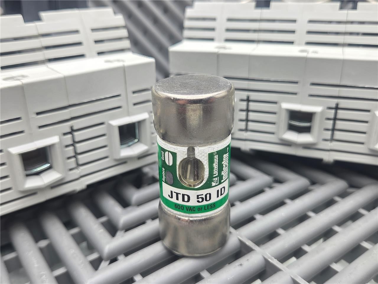 2 Allen-Bradley 1492-FB3J60 Fuse Holders with LittelFuse JTD 50 ID Fuses - Used - Image 11