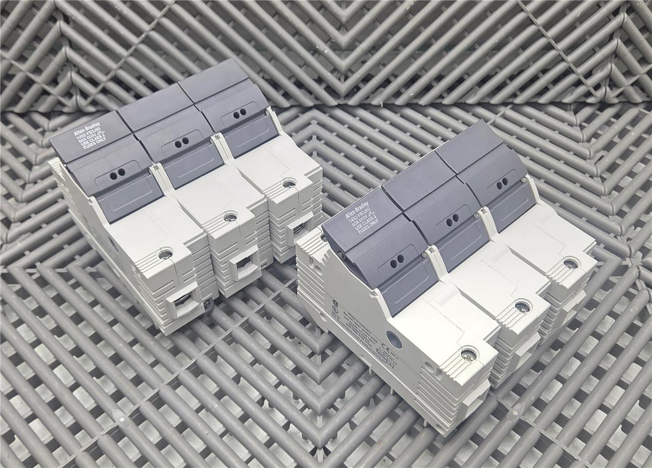 2 Allen-Bradley 1492-FB3J60 Fuse Holders with LittelFuse JTD 50 ID Fuses - Used - Image 13
