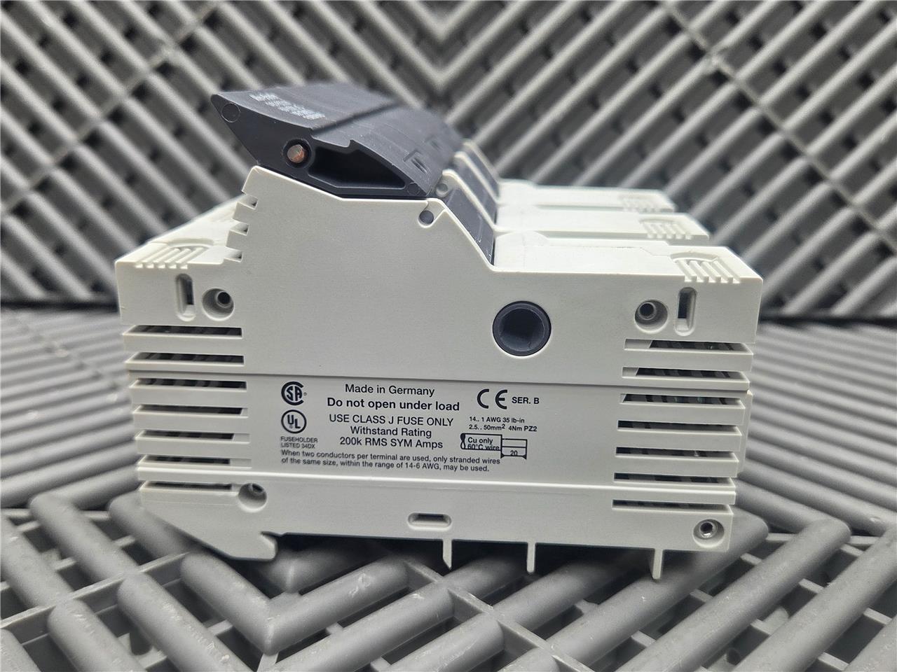 2 Allen-Bradley 1492-FB3J60 Fuse Holders with LittelFuse JTD 50 ID Fuses - Used - Image 14