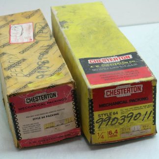 2 Chesterton Type 64 Mechanical Packing 1/4" Diameter Valve / Expansion Joint - New