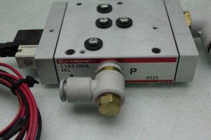 2 Convum CVA2 15HS 4AL Electromagnetic Vacuum Break Solenoid Valves Coil 24V DC Used 182227906858 5