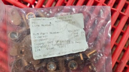 (25) New McMaster 6923K62 Copper Set Screw Lug 14-4 AWG Wire Gauge - New - Image 4