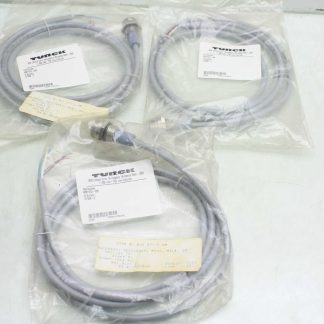 3 New Turck RSF572-2M Single Ended Devicenet Male Minifast Receptacle 2M Length - New