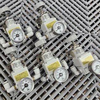 (5) SMC IR1020-01BG Precision Pressure Regulator 0.01- 0.8 MPa - Used