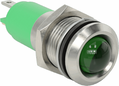 (8) New McMaster 2779K3 Green 9/16" LED Panel Indicator Light 24V DC/AC - New - Image 16