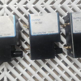 AGM Electronics TA 4552 115VAC to 24VDC Power Supply Plug-In Module (Lot of 3) - Used