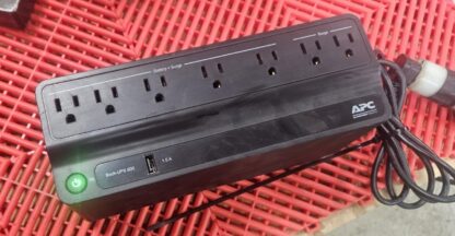 APC BE600M1 Back-UPS 600 Uninterruptible Power Supply 120V / 5A - Used