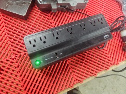 APC BE600M1 Back-UPS 600 Uninterruptible Power Supply 120V / 5A - Used - Image 6