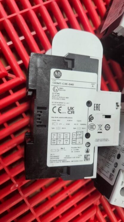 Allen-Bradley 140MT-C3E-B40 Motor Protector Circuit Breaker 2.5 - 4A Trip - New other (see details) - Image 5