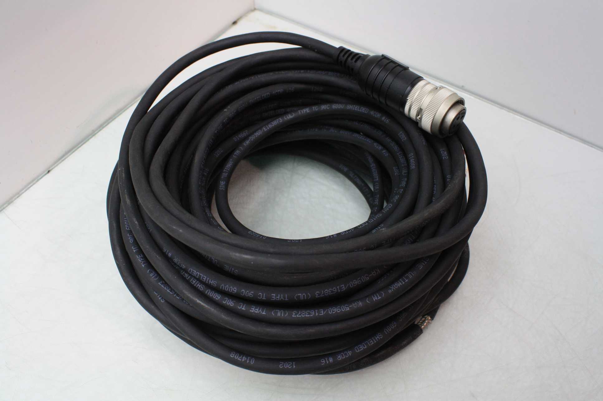 Allen Bradley 2090-UXNPAH-16S30 Servo Power Cable w/ 4 Pin Connector / 30m - New - Image 24