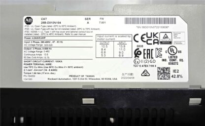 Allen-Bradley 25B-D010N104 Ser A PowerFlex 525 AC Drive 5HP w/Options US Stock - New other (see details) - Image 20
