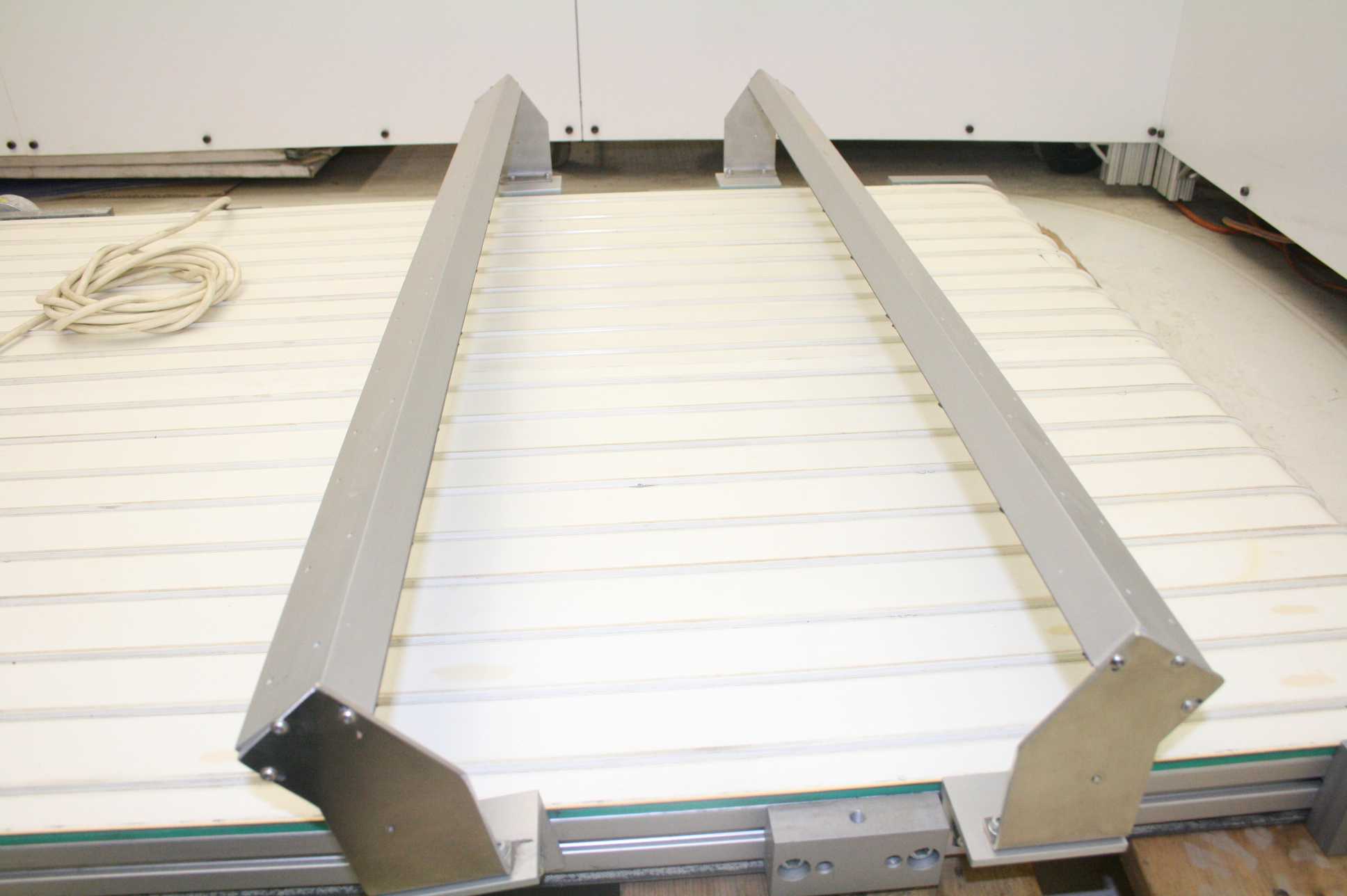 Danaher Ribbed Belt Conveyor 34" x 47" Belt Area Neugart WPLE60 Gearhead AKM22E - Used - Image 22