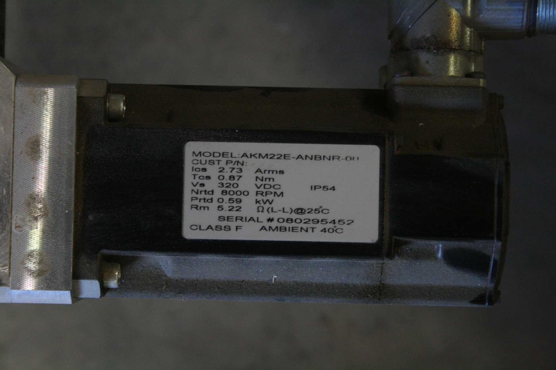 Danaher Ribbed Belt Conveyor 34" x 47" Belt Area Neugart WPLE60 Gearhead AKM22E - Used - Image 29