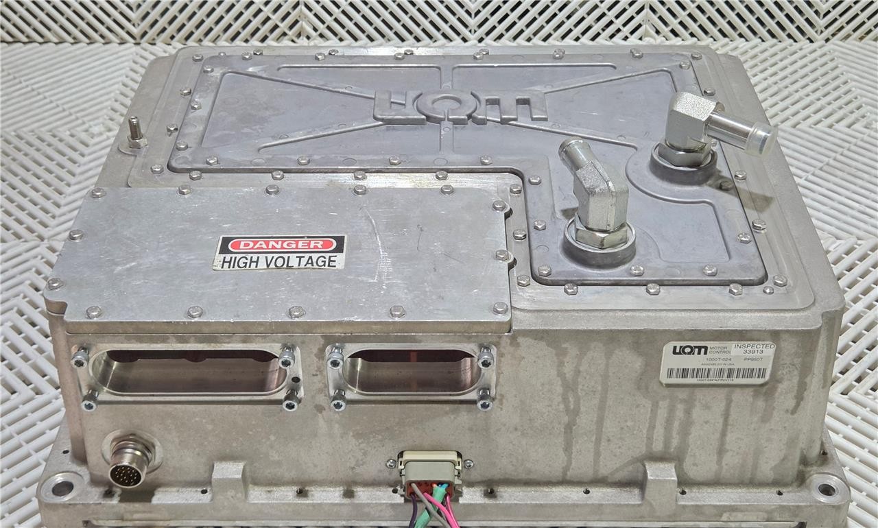 Danfoss UQM SPM250-130-3 EV Motor Transmission w/ PP HD-250 Controller PP950T - Used - Image 12