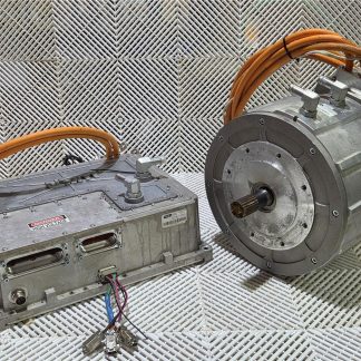 Danfoss UQM SPM250-130-3 EV Motor Transmission w/ PP HD-250 Controller PP950T - Used