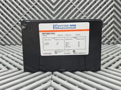 Ferraz Shawmut Power Distribution Block MPDB67562, 1000V, Max: 135A - Used - Image 14