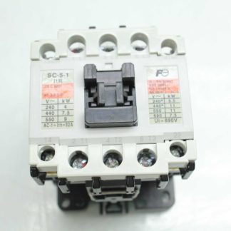 Fuji Electric SC-5-1 Motor Contactor 11kW / 32A Coil Voltage 110-120V AC - Used