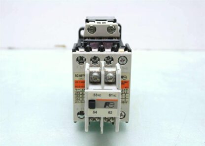 Fuji SC-03Y/G Magnetic Contactor w/ SZ-A11 Aux Contact Block, SZ-Z1 Surge Unit - Used - Image 12